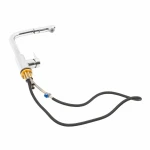 Змішувач кухонний з висувною лійкою FC-1 Platinum (polished)