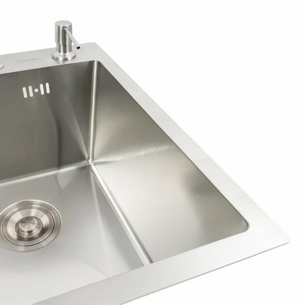Кухонна мийка нержавійка 40*50 VALESO Handmade (товщина 3,0/1,5)
