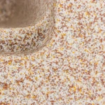 Кухонна мийка гранітна матова 7545 NIKA VALESO Карамель