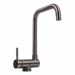 Змішувач складний чорний Valeso (PVD чорний)