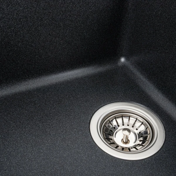 Гранітна мийка для кухні VALESO 6243 LIANA матовий Карбон