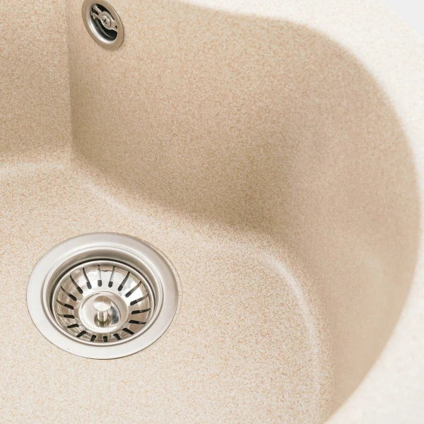 Гранітна мийка для кухні VALESO 480 TURAS матова Сафарі