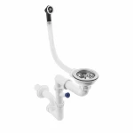 Гранітна мийка для кухні VALESO 7950 Selena матова Чорна