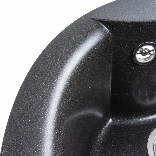 Гранітна мийка для кухні VALESO 480 TURAS матовий Моріон