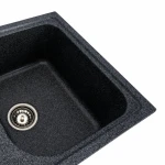 Гранітна мийка для кухні VALESO 7950 Equatoria матовий Графіт