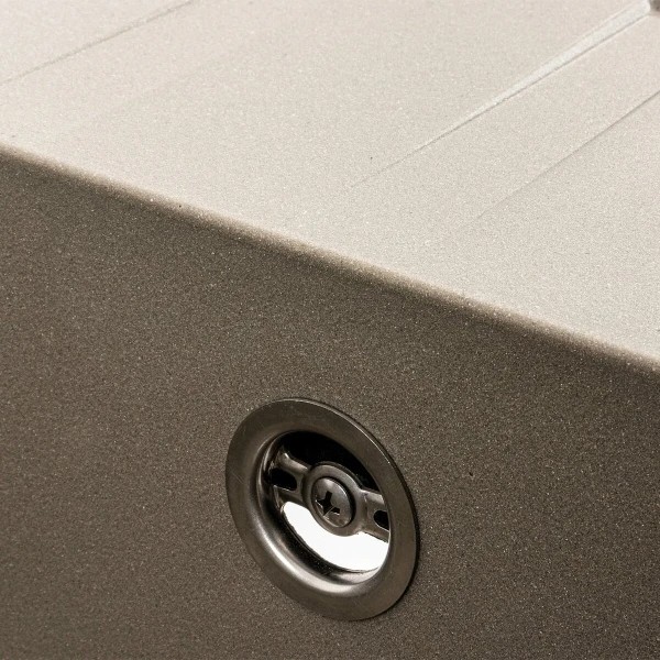 Гранітна мийка для кухні VALESO 6243 LIANA матовий Титан