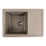 Гранітна мийка для кухні VALESO 6243 LIANA матовий Титан
