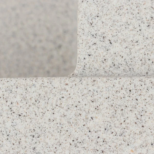 Гранітна мийка для кухні VALESO 7843 SOLID матовий Сірий