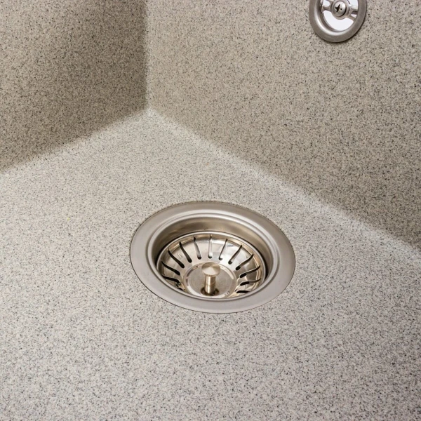 Гранітна мийка для кухні VALESO 7843 SOLID матовий Сірий