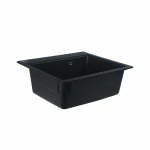 Гранітна мийка для кухні VALESO 5852 VESTA матова Антрацит