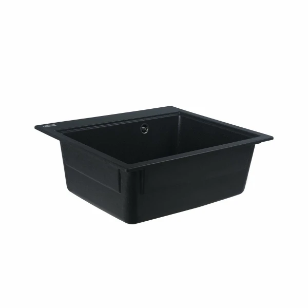 Гранітна мийка для кухні VALESO 5852 VESTA матова Антрацит