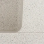 Гранітна мийка для кухні VALESO 6250 ZIRKONE матова Біла в крапку