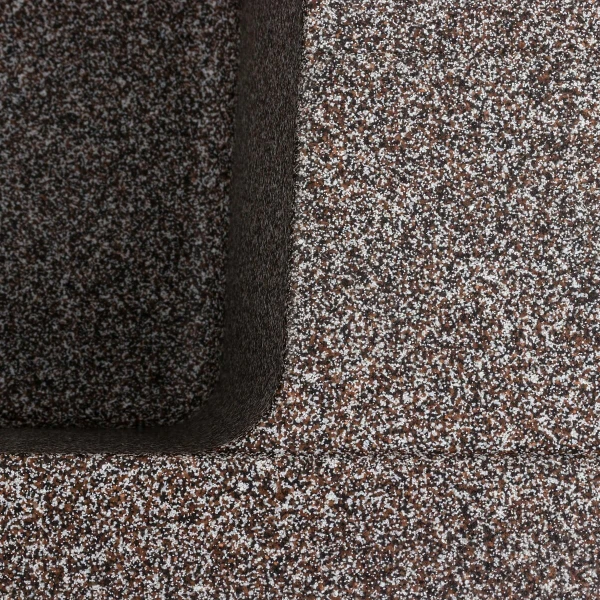 Гранітна мийка для кухні VALESO 6250 ZIRKONE матовий Мікс