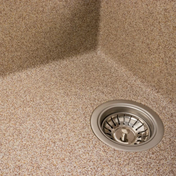 Кухонна мийка гранітна матова 7050 CASCADA VALESO Карамель