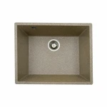 Гранітна мийка для кухні VALESO 5444 OASIS матова Карамель