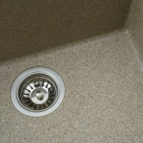 Гранітна мийка для кухні VALESO 5444 OASIS матова Карамель