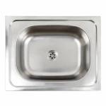 Мийка кухонна нержавіючої сталі Platinum PLATINUM 4050 з (0,4/120 мм)