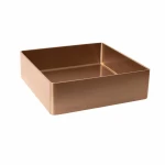 Умивальник Platinum Handmade мідний 400x400 мм PLATINUM PVD