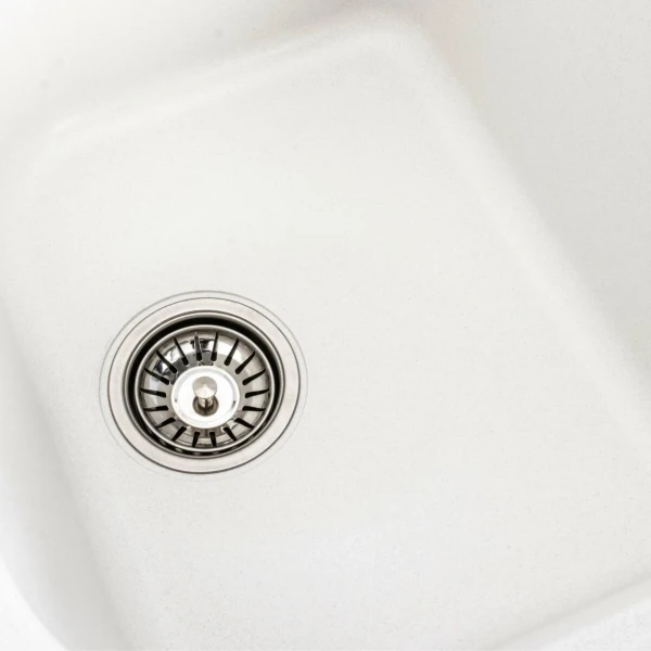 Гранітна мийка для кухні Platinum 7950 Equatoria матова Білосніжна