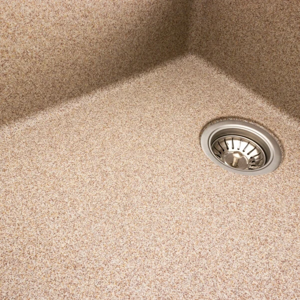 Гранітна мийка для кухні Platinum 7850 ROMA матова (карамель)