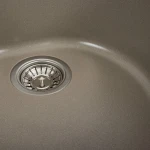 Гранітна мийка для кухні Platinum 510 LUNA матова Титан