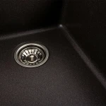 Гранітна мийка для кухні Platinum 9950 PANDORA матовий Гренадін