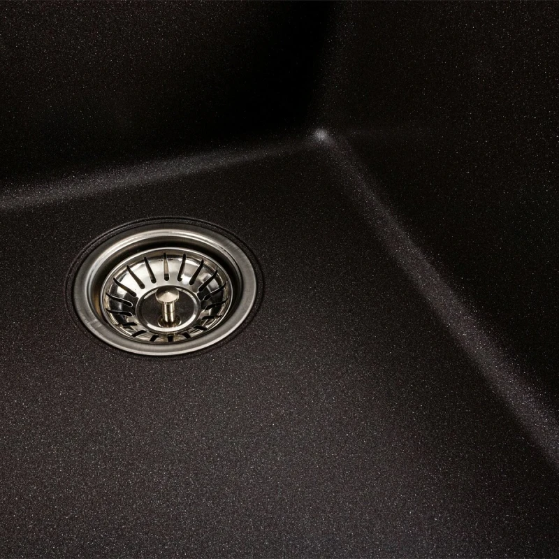 Гранітна мийка для кухні Platinum 9950 PANDORA матовий Гренадін
