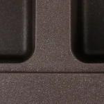 Гранітна мийка для кухні Platinum 7850 HARMONY матовий Гренадін