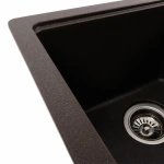 Гранітна мийка для кухні Platinum 7850 HARMONY матовий Гренадін