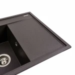 Гранітна мийка для кухні Platinum 7950 AZURIT матовий Гренадін