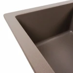 Гранітна мийка для кухні Platinum 7850W TOSKANA матова Дюна