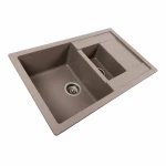Гранітна мийка для кухні Platinum 7850W TOSKANA матова Дюна