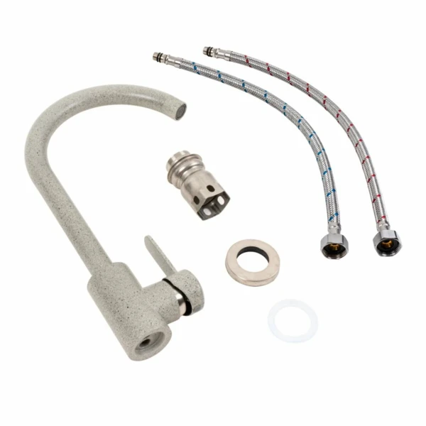 Кухонний змішувач Platinum 7990 NEST Сірий