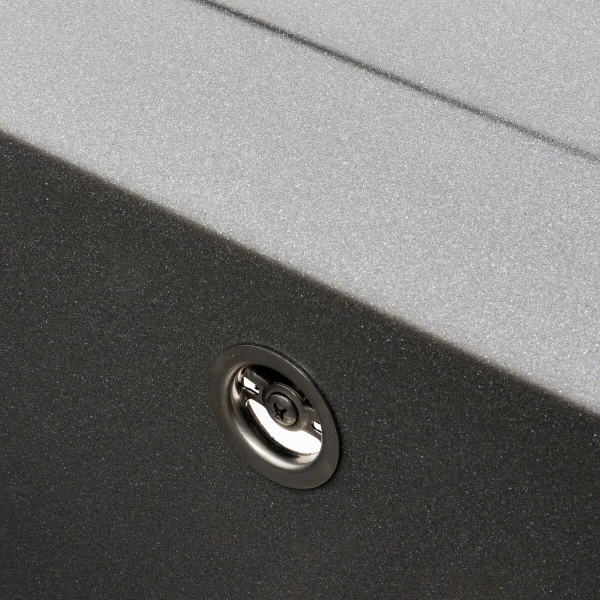 Кухонна мийка гранітна матова 7050 CASCADA Platinum Сірий мусон