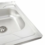 Кухонна мийка нержавіючої сталі Valeso ДЕКОР VALESO 6060 R з (0,7/160 мм)