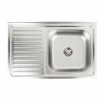 Кухонна мийка нержавіючої сталі Valeso ДЕКОР VALESO 8050 R з (0,7/160 мм)