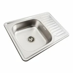 Кухонна мийка нержавіючої сталі Valeso ДЕКОР VALESO 7050 з (0,8/180 мм)