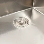 Кухонна мийка 50*50 нержавійка DECOR Valeso Handmade (сифон круглий, 3,0/0,8)