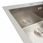 Кухонна мийка 50*50 нержавійка DECOR Valeso Handmade (сифон круглий, 3,0/0,8)