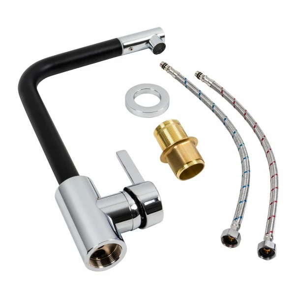 Кухонний змішувач VALESO Q457 чорний