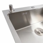 Кухонна мийка нержавійка CM 100*50 L VALESO Handmade (3.0/0.8)