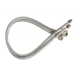 Шланг для змішувача Valeso 60 см, довгий штуцер, комплект 2 шт