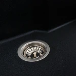 Кухонна мийка гранітна матова 7545 NIKA VALESO Карбон