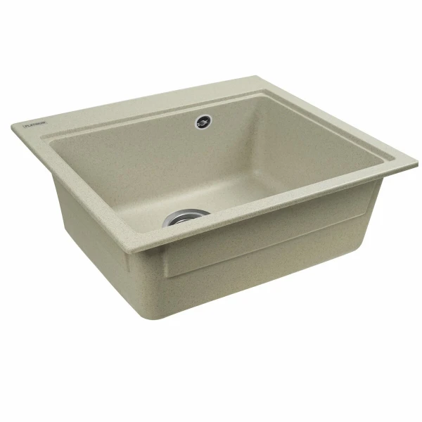 Гранітна мийка для кухні VALESO 5852 VESTA матова Топаз