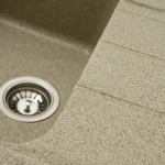 Гранітна мийка для кухні VALESO 7850 VERONA матова Карамель