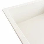 Гранітна мийка для кухні VALESO 8650 DIAMOND матова (білосніжна)