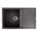 Гранітна мийка для кухні VALESO 7950 Selena матовий Гренадін