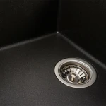 Гранітна мийка для кухні VALESO 7950 Selena матовий Моріон