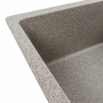 Гранітна мийка для кухні VALESO 7850 ROMA матова (сіра)