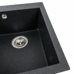 Гранітна мийка для кухні VALESO 4150 SOKIL матовий Карбон